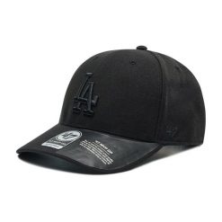 Czapka z daszkiem 47 Brand. Czarne czapki damskie 47 Brand, bez wzorów. Za 79.99 zł.
