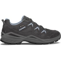 Buty trekkingowe damskie Lowa Sirkos Evo Gtx Lo Ws. Niebieskie obuwie trekkingowe damskie Lowa, z gore-texu, bez zapięcia. Za 978.00 zł.