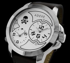 Zegarek Adexe Męski Dual Time X V. Zegarki męskie Adexe, bez wzorów. Za 45.34 zł.