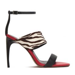 Sandały Eva Minge. Sandały damskie Eva Minge, bez wzorów, bez obcasa, na szpilce, bez zapięcia. Za 429.99 zł.