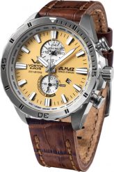 Zegarek Vostok Europe Zegarek męski Vostok Europe YM8J-320A655 brązowy. Brązowe zegarki męskie Vostok Europe, bez wzorów. Za 2,110.00 zł.