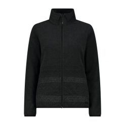 Bluza damska turystyczna CMP 34H0416. Czarne bluzy damskie CMP, l, bez wzorów, sportowe, bez ramiączek, bez kaptura. W wyprzedaży za 314.99 zł.