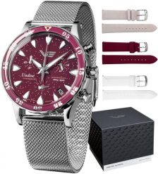 Zegarek damski Vostok Europe VK68-515A774B srebrny. Szare zegarki damskie Vostok Europe, srebrne. Za 3,192.22 zł.