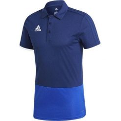 Polo Męskie Adidas Condivo 18 Marine - Sportowy i Oddychający. Niebieskie koszulki sportowe męskie U.S. Polo Assn., m, bez wzorów, z poliesteru, bez ramiączek, do piłki nożnej. Za 272.99 zł.