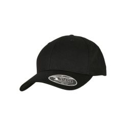 Zakrzywiona czapka snapback Flexfit 110. Czarne czapki damskie FLEXFIT, bez wzorów, z bawełny. Za 124.00 zł.