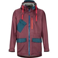 Kurtka funkcyjna "Ashbury PreCip" w kolorze bordowym. Czerwone kurtki męskie Marmot, m, bez wzorów, z materiału, bez kaptura. W wyprzedaży za 329.95 zł.