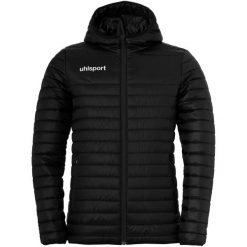 Kurtka puchowa Uhlsport Essential Ultra Lite. Czarne kurtki męskie Uhlsport, l, bez wzorów, z puchu, z kapturem. Za 323.10 zł.
