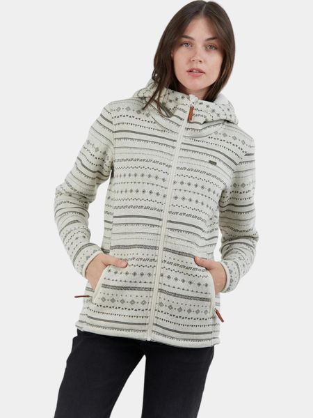 Bluza Polarowa Damska Fundango Ara. Białe bluzy damskie FUNDANGO, xs, z aplikacjami, z materiału, bez ramiączek, z kapturem. Za 279.90 zł.