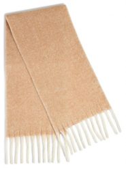 Marie Lund Szalik Kobiety brązowy|biały, ONE SIZE. Białe szaliki damskie Marie Lund, bez wzorów. Za 139.95 zł.