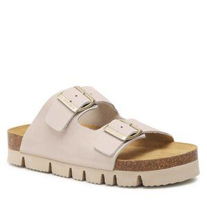 Klapki Dr. Brinkmann. Klapki damskie Dr. Brinkmann, bez wzorów, bez obcasa, bez zapięcia. Za 259.99 zł.