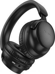 HOCO słuchawki bezprzewodowe bluetooth nagłowne W53 czarne. Czarne słuchawki bezprzewodowe Hoco. Za 45.49 zł.