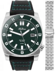 Zegarek męski Balticus BAL-DWRG-P czarny. Czarne zegarki męskie BALTICUS, bez wzorów. Za 4,590.00 zł.