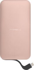 Powerbank MiPow Power Cube 5000mAh Różowe złoto. Czerwone powerbanki MiPow. Za 406.45 zł.