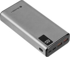 Powerbank GoGEN Powerbank GoGen PB200008S 20000 mAh srebrny. Szare powerbanki Gogen. Za 138.01 zł.