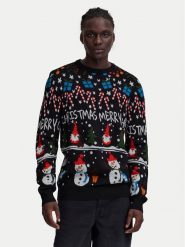 Blend Sweter 20717601 Granatowy Regular Fit. Niebieskie swetry męskie Blend, m, bez wzorów, z syntetyku, bez kołnierzyka, bez ramiączek. Za 79.99 zł.