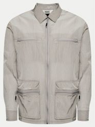Rains Koszula Kano Overshirt 19220 Szary Regular Fit. Szare koszule męskie Rains, m, bez wzorów, z syntetyku, bez kołnierzyka, bez ramiączek. Za 499.99 zł.