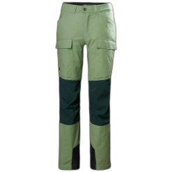 Spodnie damskie Helly Hansen veir tur. Zielone spodnie sportowe damskie Helly Hansen, na lato, bez wzorów, sportowe, trekkingowe. Za 299.99 zł.