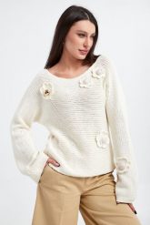 Sweter damski TWINSET. Swetry nierozpinane damskie Twinset Milano, s, bez wzorów, bez kołnierzyka, bez ramiączek. W wyprzedaży za 460.57 zł.