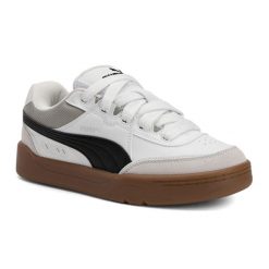 Buty męskie PUMA Park Lifestyle SK8. Białe buty zimowe męskie Puma, bez wzorów, bez obcasa, bez zapięcia. W wyprzedaży za 292.50 zł.