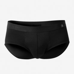 Slipy trekkingowe męskie Forclaz MT500 merino. Czarne slipki męskie FORCLAZ, l, bez wzorów, z dzianiny. Za 79.99 zł.