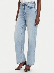 Armani Exchange Jeansy XW000100 AF21338 MB001 Niebieski Relaxed Fit. Niebieskie jeansy damskie Armani Exchange, bez wzorów, z bawełny. Za 639.99 zł.