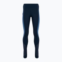 Legginsy damskie CMP Tight. Niebieskie legginsy damskie CMP, bez wzorów. Za 159.99 zł.