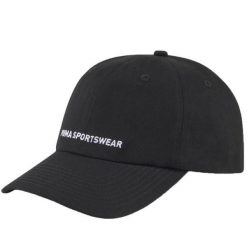 Czapka Z Daszkiem Unisex Dla Dorosłych Sportswear. Czarne czapki damskie Puma, bez wzorów. Za 119.99 zł.