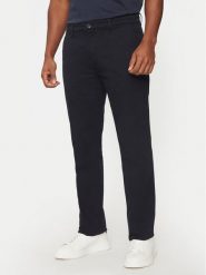 Guess Spodnie materiałowe M4BB16 WGHG1 Niebieski Regular Fit. Niebieskie spodnie materiałowe męskie Guess, z aplikacjami, z bawełny. Za 339.99 zł.