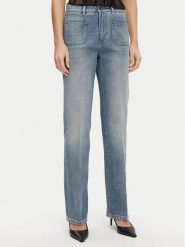 Dolce&Gabbana Jeansy FTC7AD G8LW2 Niebieski Regular Fit. Niebieskie jeansy damskie Dolce&Gabbana, bez wzorów, z bawełny. Za 3,419.00 zł.
