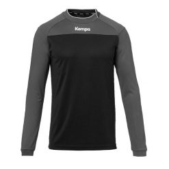 Bluza Kempa Prime. Czarne bluzy męskie Kempa, bez wzorów, sportowe, bez ramiączek, bez kaptura. Za 161.50 zł.