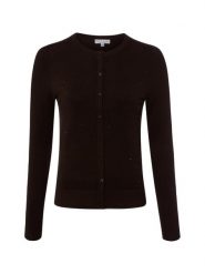 Marie Lund Kardigan Kobiety wiskoza brązowy, L. Brązowe kardigany damskie Marie Lund, l, bez wzorów, z wiskozy, eleganckie, bez kołnierzyka. Za 199.95 zł.