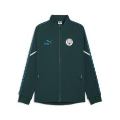 Męska kurtka dresowa Manchester City KING Ultimate Anthem PUMA. Niebieskie kurtki męskie Puma, m, bez wzorów, z dresówki, sportowe, bez kaptura. Za 509.00 zł.