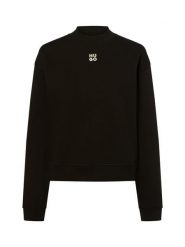 HUGO Bluza - Daxandria Kobiety Bawełna czarny, XS. Czarne bluzy damskie Hugo, xs, bez wzorów, z bawełny, bez ramiączek, bez kaptura. Za 429.95 zł.