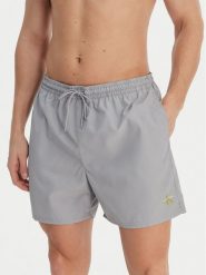 Calvin Klein Swimwear Szorty kąpielowe LV00N61045 Szary. Szare kąpielówki męskie Calvin Klein Swimwear, bez wzorów, z syntetyku. Za 187.99 zł.