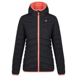 Damska kurtka zimowa Loap Irrimana. Brązowe kurtki sportowe damskie Winter Time, na zimę, bez wzorów, bez ramiączek, z kapturem, trekkingowe. Za 256.99 zł.