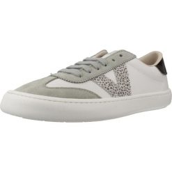 Buty VICTORIA OLMO BAREFOOT EFECTO PIEL Zielony. Zielone obuwie trekkingowe damskie VICTORIA, ze skóry, bez zapięcia. Za 350.99 zł.