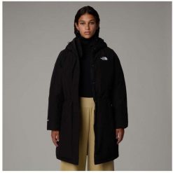 Płaszcz brooklyn parka-tnf black-npf-l THE NORTH FACE. Czarne parki damskie The North Face, l, bez wzorów, bez kaptura. Za 1,421.07 zł.