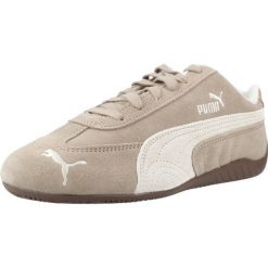 Buty PUMA YELLOW SPEEDCAT ELEVATED WNS Beżowy. Brązowe obuwie trekkingowe damskie Puma, z materiału, bez zapięcia. Za 359.99 zł.