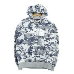 The North Face bluza damska. Szare bluzy damskie The North Face, l, bez wzorów, z tkaniny, sportowe, bez ramiączek, bez kaptura. Za 127.76 zł.