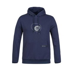 Bluza z kapturem Rafiki Zulu. Niebieskie bluzy damskie RAFIKI, bez wzorów, z kapturem, wspinaczkowe. Za 384.30 zł.