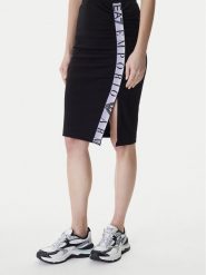 EA7 Emporio Armani Spódnica midi 7W001156 AF12501 Czarny Slim Fit. Czarne spódnice damskie EA7 Emporio Armani, m, bez wzorów, z syntetyku, midi. Za 449.99 zł.