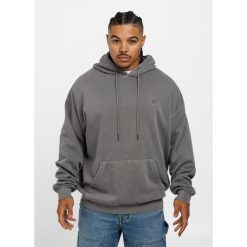 Bluza męska Pitbull z kapturem Washed Lancaster. Szare bluzy męskie PITBULL, l, bez wzorów, z kapturem, na fitness i siłownię. Za 209.99 zł.