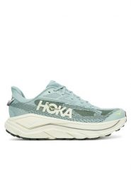 Hoka Buty do biegania Challenger 8 1168716 Turkusowy. Niebieskie buty sportowe męskie HOKA, bez wzorów, z materiału, bez zapięcia, do biegania. Za 559.99 zł.