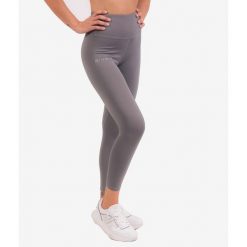 Damskie legginsy Givova Basic. Szare legginsy damskie Givova, bez wzorów. Za 88.10 zł.