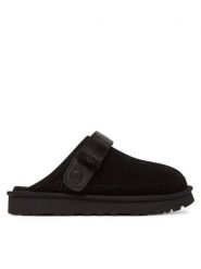 Ugg Klapki M Goldencoast Clog II 1166915 Czarny. Czarne klapki męskie UGG, bez wzorów, ze skóry, bez zapięcia. Za 499.99 zł.