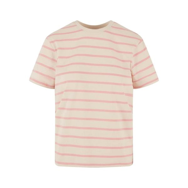 Koszulka Damska W Paski Boxy. Brązowe bluzki damskie Urban Classics, xl, bez wzorów, sportowe, bez kołnierzyka, bez ramiączek. Za 67.99 zł.