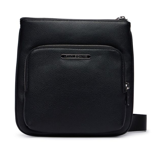 Saszetka Armani Exchange. Czarne saszetki i nerki męskie Armani Exchange, bez wzorów. Za 454.99 zł.