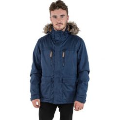 Parka "King Peak" w kolorze niebieskim. Niebieskie parki męskie Trespass Men, m, bez wzorów, bez kołnierzyka, bez kaptura. W wyprzedaży za 373.95 zł.
