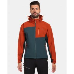 Męska kurtka softshell Kilpi ONTAVIO-M. Zielone kurtki sportowe męskie Kilpi, m, bez wzorów, z softshellu, bez kaptura, trekkingowe. Za 422.05 zł.