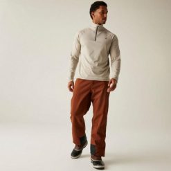Fuse Up II Polar narciarski męski. Brązowe bluzy sportowe męskie Dare 2B, m, bez wzorów, z polaru, bez kaptura, narciarskie. Za 176.50 zł.